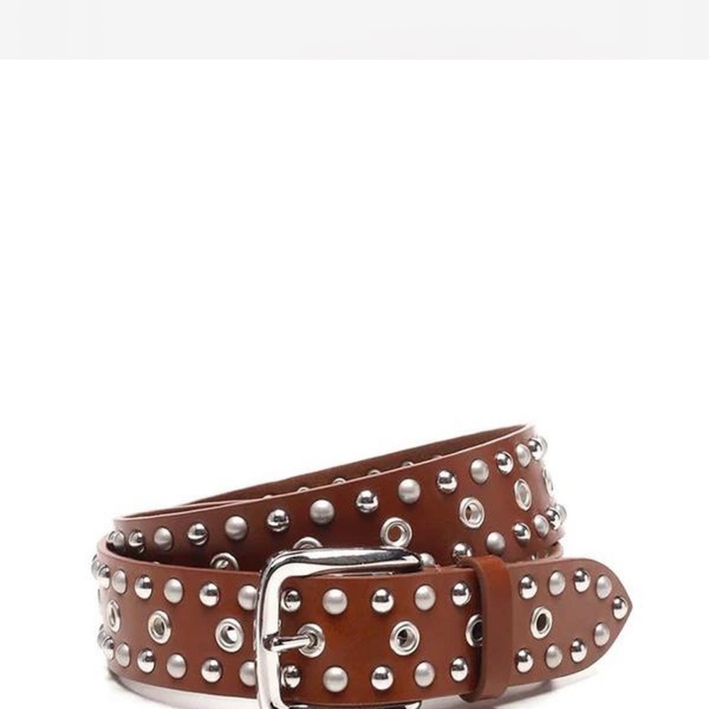 Isabel Marant Brown Rica Studded Belt - like new